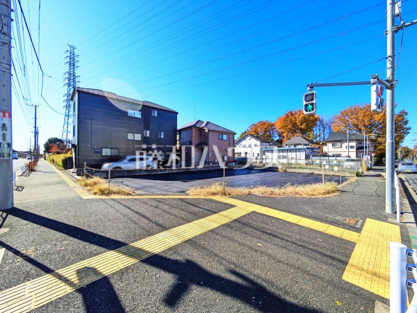 接道状況および現場風景 【立川市若葉町3丁目】 接道状況および現場風景 【立川市若葉町3丁目】