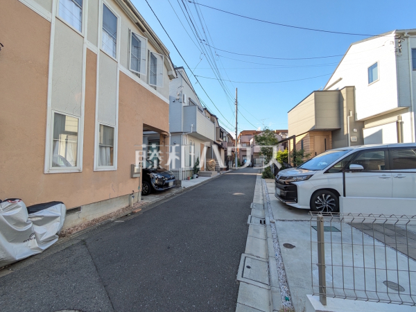 接道状況および現場風景 【練馬区富士見台4丁目】 接道状況および現場風景 【練馬区富士見台4丁目】