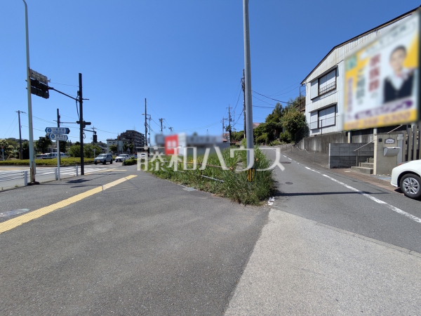 接道状況および現場風景 【日野市落川】 接道状況および現場風景 【日野市落川】