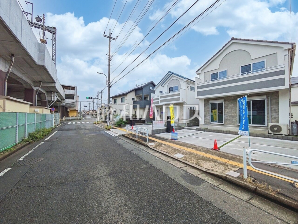 接道状況および現場風景 【八王子市長沼町】 接道状況および現場風景 【八王子市長沼町】