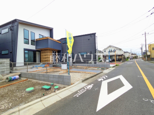 接道状況および現場風景