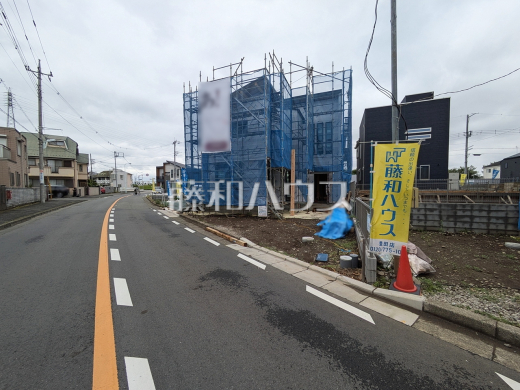 接道状況および現場風景 【日野市大字日野】