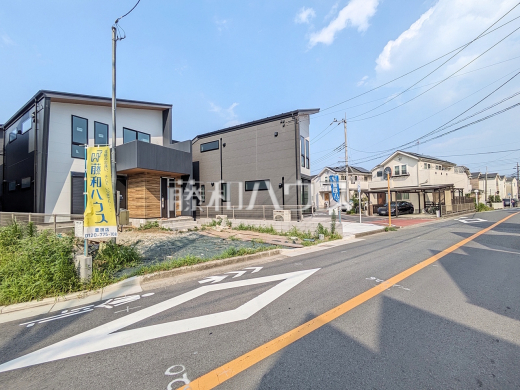 接道状況および現場風景 【日野市大字日野】