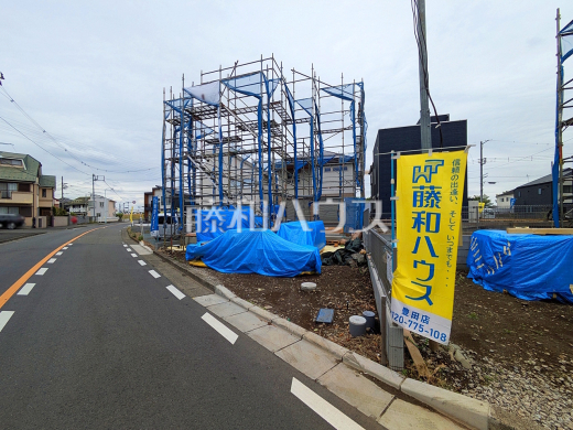 接道状況および現場風景 【日野市大字日野】