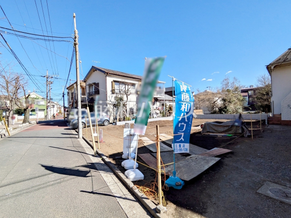 接道状況および現場風景 【武蔵野市八幡町3丁目】 接道状況および現場風景 【武蔵野市八幡町3丁目】