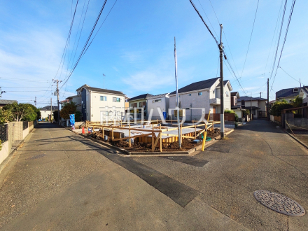 接道状況および現場風景 【東久留米市本町4丁目】/撮影日2025/11/07