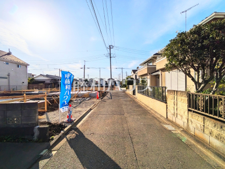 接道状況および現場風景 【東久留米市本町4丁目】/撮影日2025/11/07