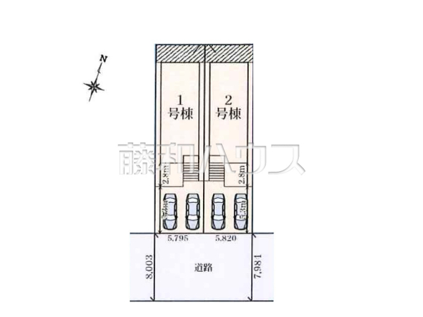 全体区画図 【春日井市高蔵寺町6丁目】 全体区画図 【春日井市高蔵寺町6丁目】
