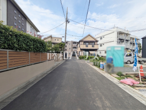 接道状況および現場風景