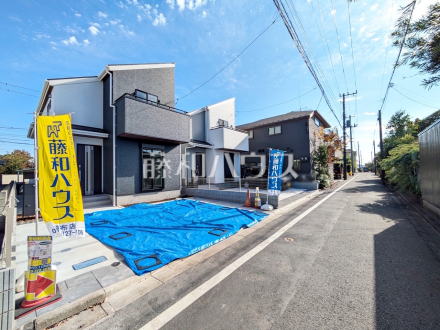 接道状況および現場風景 【調布市深大寺元町4丁目】/撮影日2025/11/01