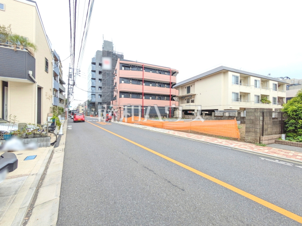接道状況および現場風景 【国立市富士見台2丁目】 接道状況および現場風景 【国立市富士見台2丁目】