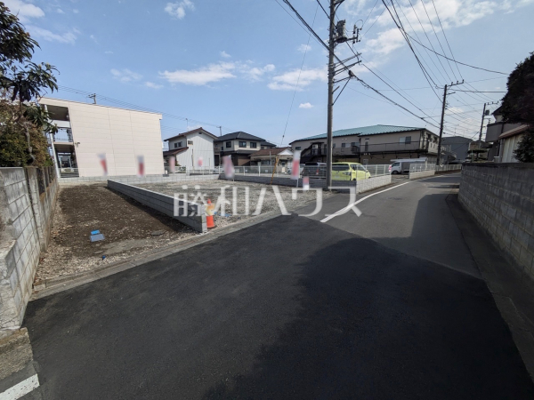 接道状況および現場風景 【武蔵村山市榎2丁目】 接道状況および現場風景 【武蔵村山市榎2丁目】