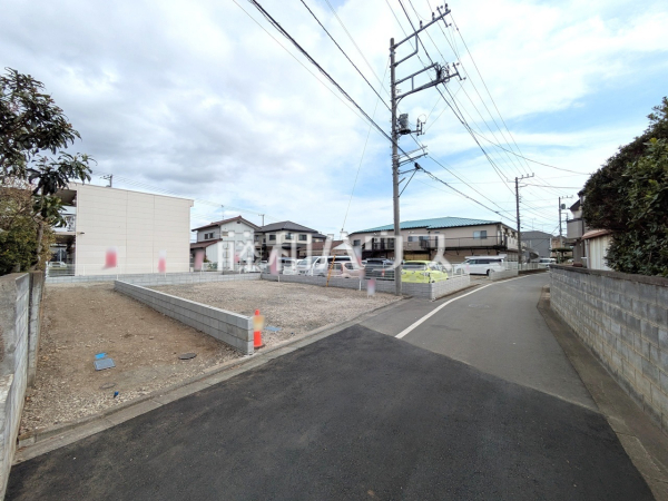 接道状況および現場風景 【武蔵村山市榎2丁目】 接道状況および現場風景 【武蔵村山市榎2丁目】