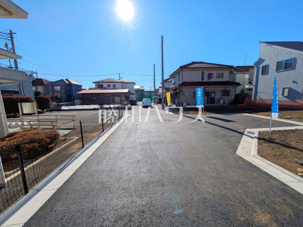 接道状況および現場風景 【武蔵村山市大南3丁目】/撮影日2026/01/12