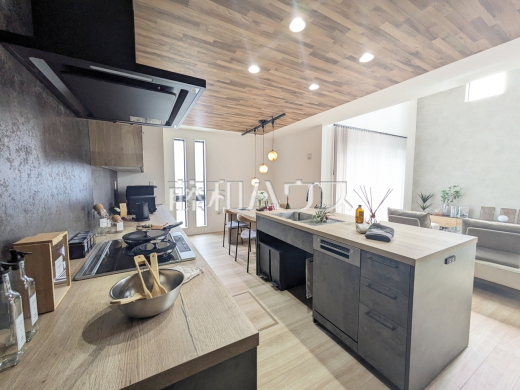 27号棟モデルハウス キッチン 【新座市野火止3丁目】