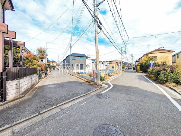 接道状況および現場風景 【八王子市川口町】 接道状況および現場風景 【八王子市川口町】