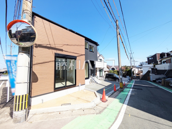 接道状況および現場風景 【福岡市中央区笹丘2丁目】 接道状況および現場風景 【福岡市中央区笹丘2丁目】