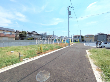 接道状況および現場風景