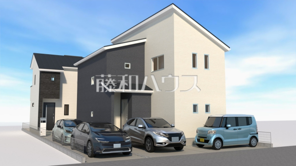 完成予想図【春日井市気噴町 全2棟】 完成予想図【春日井市気噴町 全2棟】