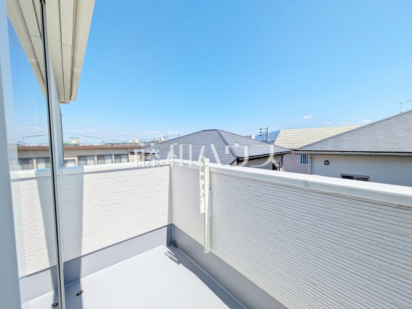 3号棟 バルコニー 【福岡市西区拾六町3丁目】 3号棟 バルコニー 【福岡市西区拾六町3丁目】