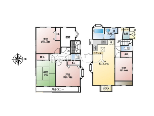 間取図 【八王子市散田町5丁目】 間取図 【八王子市散田町5丁目】