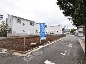 接道状況および現場風景