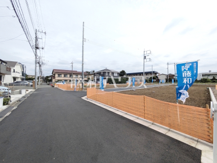 接道状況および現場風景 【三鷹市牟礼5丁目】/撮影日2025/10/13