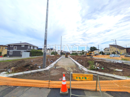 接道状況および現場風景 【三鷹市牟礼5丁目】/撮影日2025/09/14