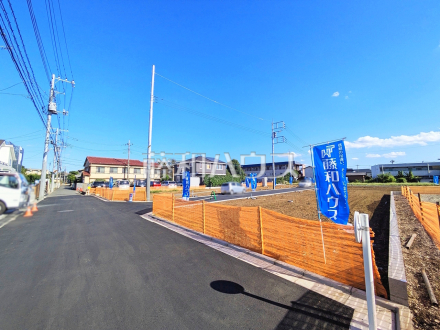 接道状況および現場風景 【三鷹市牟礼5丁目】/撮影日2025/10/17