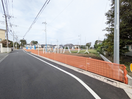 接道状況および現場風景 【三鷹市牟礼5丁目】/撮影日2025/10/13