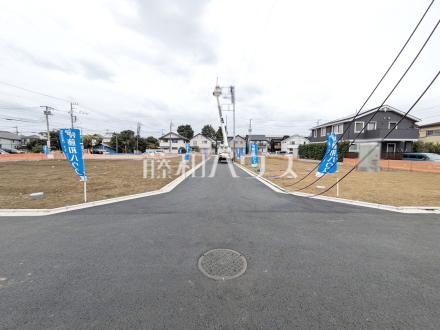 接道状況および現場風景 【三鷹市牟礼5丁目】/撮影日2025/10/09