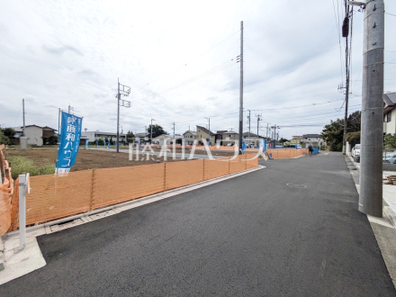 接道状況および現場風景 【三鷹市牟礼5丁目】/撮影日2025/10/13