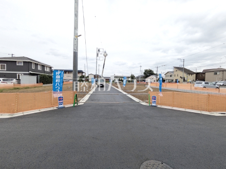 接道状況および現場風景 【三鷹市牟礼5丁目】/撮影日2025/10/09