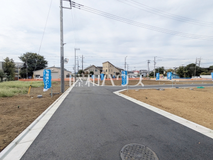 接道状況および現場風景 【三鷹市牟礼5丁目】/撮影日2025/10/13