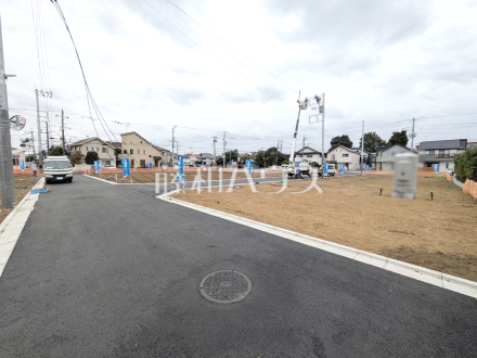 接道状況および現場風景 【三鷹市牟礼5丁目】/撮影日2025/10/09