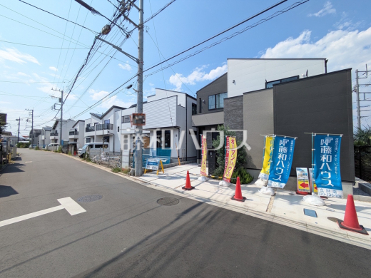 接道状況および現場風景 【武蔵村山市大南1丁目】