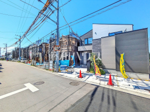 接道状況および現場風景