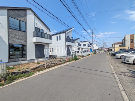 接道状況および現場風景 【武蔵村山市大南1丁目】/撮影日2026/07/21