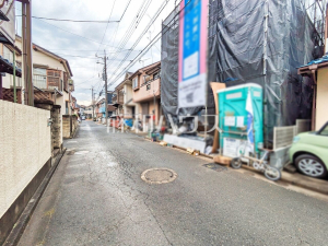接道状況および現場風景