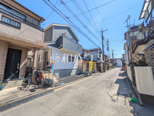 接道状況および現場風景 【新座市片山2丁目】