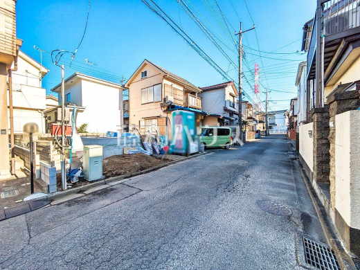 接道状況および現場風景 【新座市片山2丁目】
