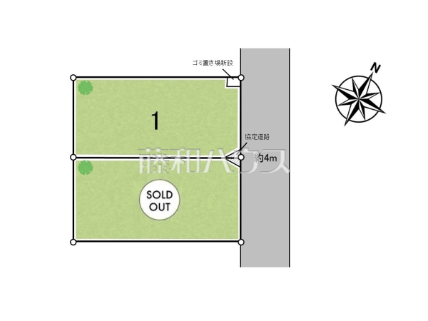 全体区画図 【練馬区貫井3丁目】 全体区画図 【練馬区貫井3丁目】