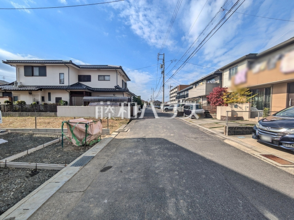 接道状況および現場風景 【春日井市出川町】 接道状況および現場風景 【春日井市出川町】