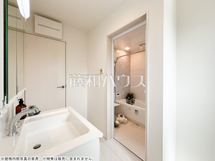 3号棟 モデルハウス(洗面室) 【西東京市芝久保町3丁目】/撮影日2025/07/10