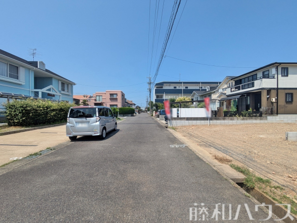 接道状況および現場風景 【春日井市高山町3丁目】 接道状況および現場風景 【春日井市高山町3丁目】