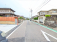 接道状況および現場風景 【小牧市大字久保一色】 接道状況および現場風景 【小牧市大字久保一色】