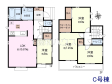 C号棟 間取図 【北名古屋市薬師寺山浦】 C号棟 間取図 【北名古屋市薬師寺山浦】