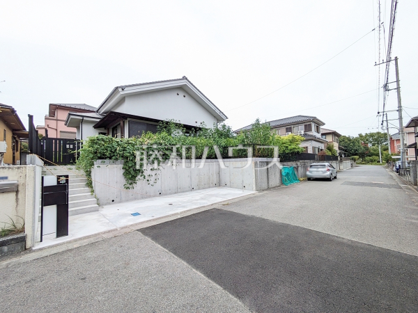 接道状況および現場風景 【八王子市兵衛1丁目】 接道状況および現場風景 【八王子市兵衛1丁目】