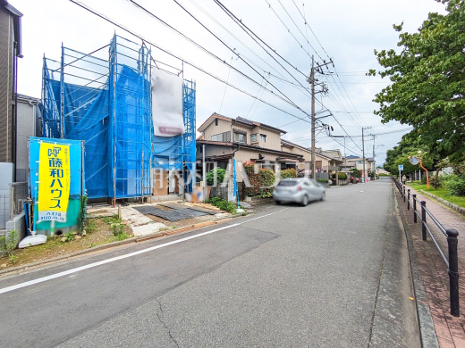 接道状況および現場風景 【八王子市元本郷町4丁目】