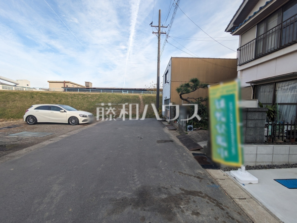 接道状況および現場風景 【北名古屋市高田寺起返】 接道状況および現場風景 【北名古屋市高田寺起返】